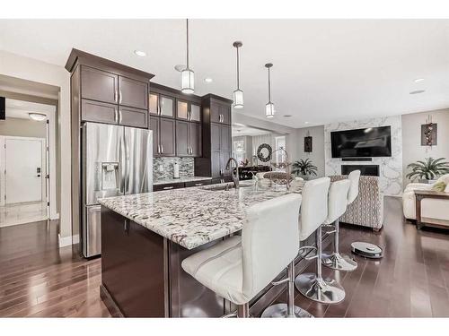 156 Auburn Sound Manor Se, Calgary, AB - Indoor Photo Showing Kitchen With Upgraded Kitchen