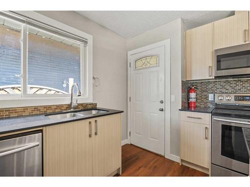 63 Templeridge Close Ne, Calgary, AB - Indoor Photo Showing Kitchen With Double Sink