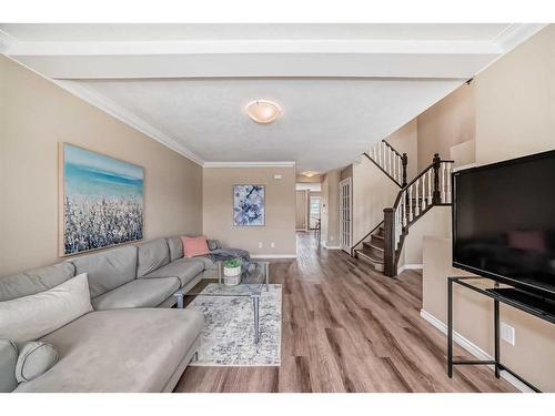 420 Mt Aberdeen Close Se, Calgary, AB - Indoor Photo Showing Living Room