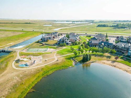 159 Cove Close, Chestermere, AB - Outdoor With Body Of Water With View