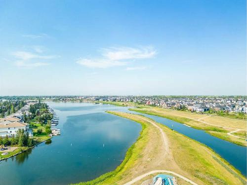 159 Cove Close, Chestermere, AB - Outdoor With Body Of Water With View