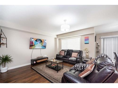 417 Redstone View Ne, Calgary, AB - Indoor Photo Showing Living Room