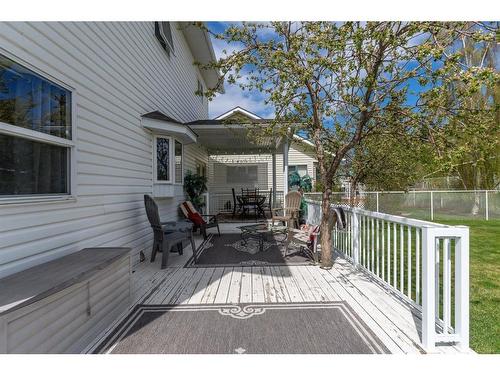 6215 Douglas Place, Olds, AB - Outdoor With Deck Patio Veranda With Exterior