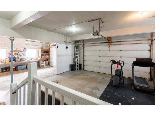 6215 Douglas Place, Olds, AB - Indoor Photo Showing Garage