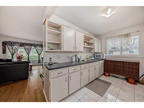 2239 43 Street Se, Calgary, AB - Indoor Photo Showing Kitchen With Double Sink
