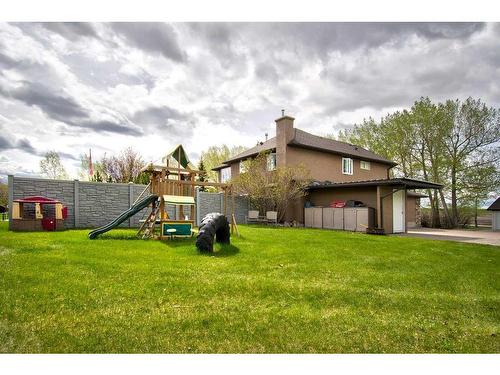 271196 Range Road 13 Nw, Airdrie, AB - Outdoor With Backyard With Exterior