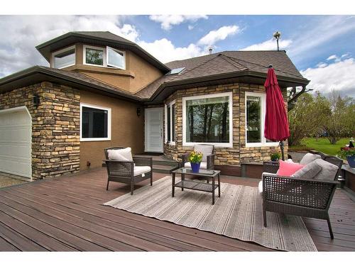 271196 Range Road 13 Nw, Airdrie, AB - Outdoor With Deck Patio Veranda With Exterior