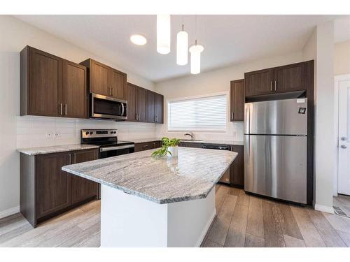 504 Legacy Circle Se, Calgary, AB - Indoor Photo Showing Kitchen With Stainless Steel Kitchen