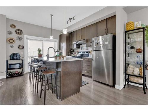 69 Redstone Circle Ne, Calgary, AB - Indoor Photo Showing Kitchen With Upgraded Kitchen