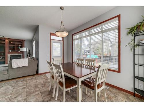 224 Hawkmere View, Chestermere, AB - Indoor Photo Showing Dining Room