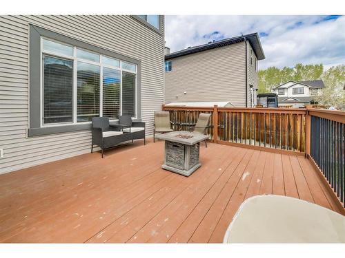 224 Hawkmere View, Chestermere, AB - Outdoor With Deck Patio Veranda With Exterior