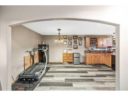 5945 Park Meadows Crescent, Olds, AB - Indoor Photo Showing Gym Room