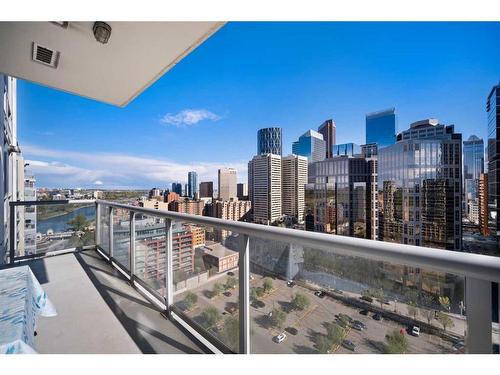 2026-222 Riverfront Avenue Sw, Calgary, AB - Outdoor With Balcony With View