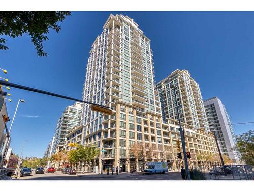 2026-222 Riverfront Avenue Sw, Calgary, AB - Outdoor With Balcony With Facade