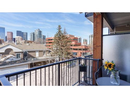 328-305 18 Avenue Sw, Calgary, AB - Outdoor With Balcony