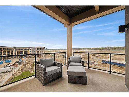 412-55 Wolf Hollow Crescent Se, Calgary, AB - Outdoor With Balcony With View With Exterior