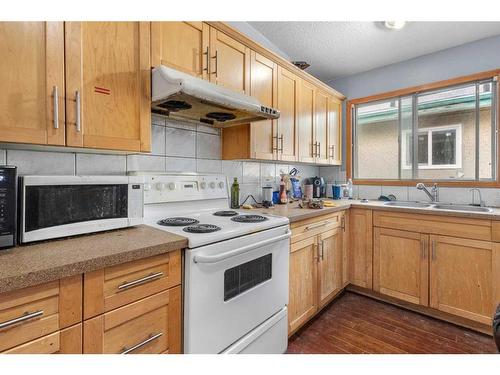 6405 Centre Street Nw, Calgary, AB - Indoor Photo Showing Kitchen With Double Sink