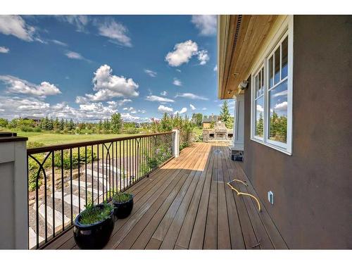 31115 Morgans View, Rural Rocky View County, AB - Outdoor With Body Of Water With Deck Patio Veranda With View