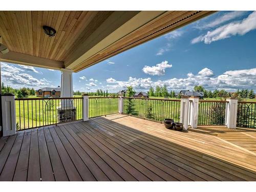 31115 Morgans View, Rural Rocky View County, AB - Outdoor With Deck Patio Veranda With Exterior