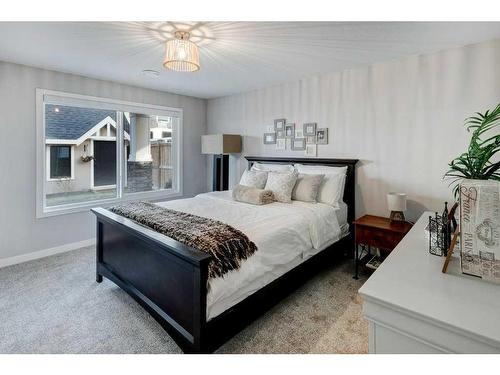 2205 Bayside Road Sw, Airdrie, AB - Indoor Photo Showing Bedroom