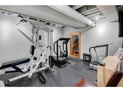2205 Bayside Road Sw, Airdrie, AB - Indoor Photo Showing Gym Room