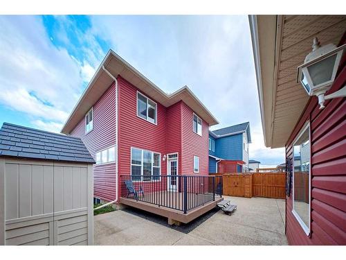 138 Evanston Way Nw, Calgary, AB - Outdoor With Deck Patio Veranda With Exterior