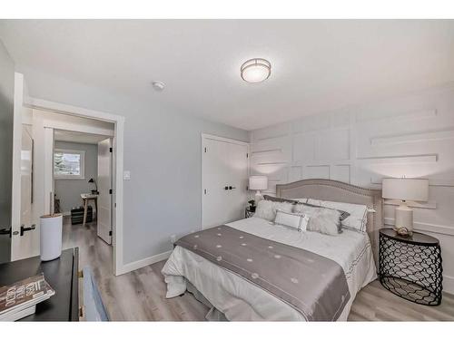 1151 Lake Huron Crescent Se, Calgary, AB - Indoor Photo Showing Bedroom