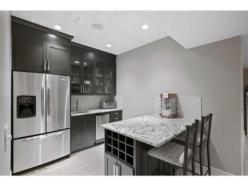 3806 3 Street Nw, Calgary, AB - Indoor Photo Showing Kitchen With Stainless Steel Kitchen
