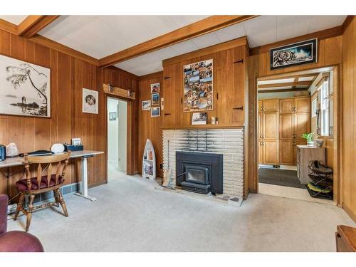 204 Grizzly Street, Banff, AB - Indoor With Fireplace