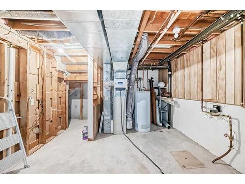162 Midbend Place Se, Calgary, AB - Indoor Photo Showing Basement