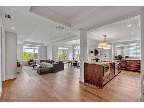 306-221 Quarry Way Se, Calgary, AB - Indoor Photo Showing Kitchen With Upgraded Kitchen