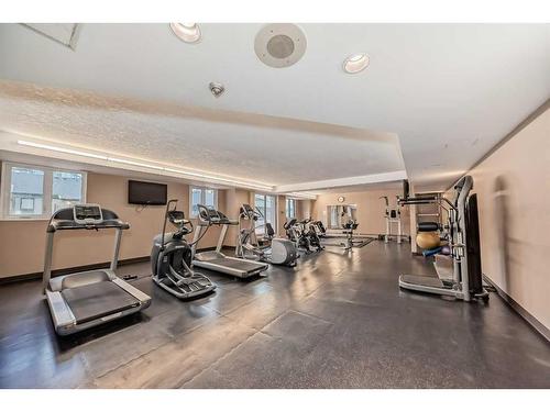 301-738 3 Avenue, Calgary, AB - Indoor Photo Showing Gym Room