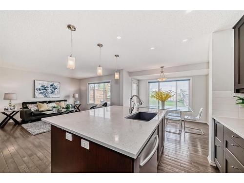 250 Evansmeade Point Nw, Calgary, AB - Indoor Photo Showing Kitchen With Upgraded Kitchen