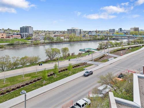 359-333 Riverfront Avenue Se, Calgary, AB - Outdoor With Body Of Water With View