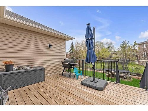 524 Harrison Court, Crossfield, AB - Outdoor With Deck Patio Veranda With Exterior