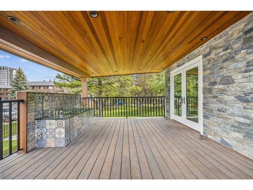 1124 Kildonan Place Sw, Calgary, AB - Outdoor With Deck Patio Veranda With Exterior