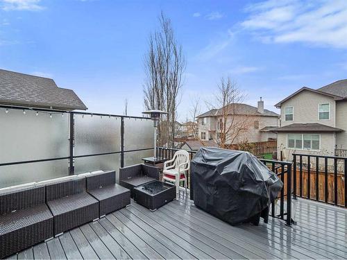 920 Prairie Springs Drive Sw, Airdrie, AB - Outdoor With Deck Patio Veranda With Exterior