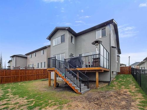 920 Prairie Springs Drive Sw, Airdrie, AB - Outdoor With Deck Patio Veranda With Exterior