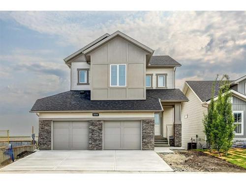 214 Vista Road, Crossfield, AB - Outdoor With Facade