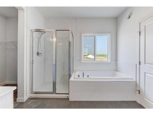 214 Vista Road, Crossfield, AB - Indoor Photo Showing Bathroom