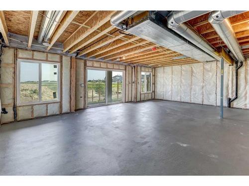 214 Vista Road, Crossfield, AB - Indoor Photo Showing Basement