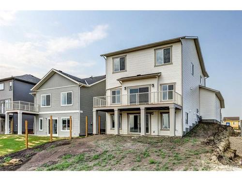 214 Vista Road, Crossfield, AB - Outdoor With Deck Patio Veranda