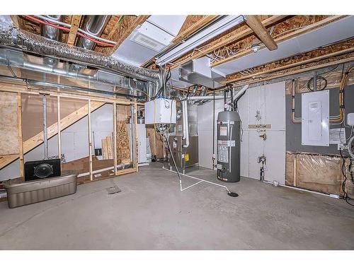 15 Midgrove Drive Sw, Airdrie, AB - Indoor Photo Showing Basement