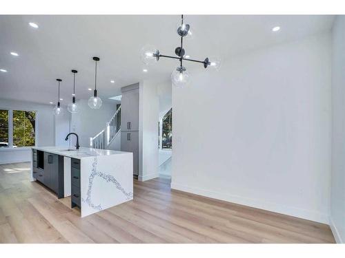 1802 19 Avenue Nw, Calgary, AB - Indoor Photo Showing Kitchen With Upgraded Kitchen