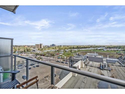 705-624 8 Avenue Se, Calgary, AB - Outdoor With Balcony With View