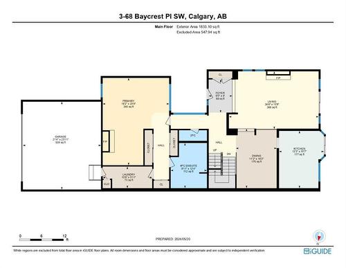 3-68 Baycrest Place Sw, Calgary, AB - Indoor Photo Showing Living Room With Fireplace