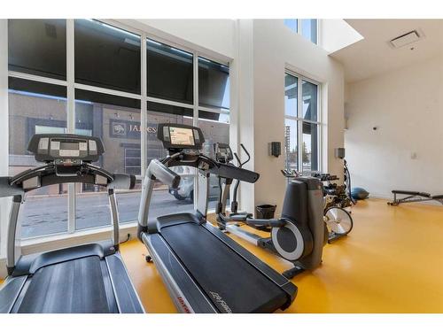 708-3820 Brentwood Road Nw, Calgary, AB - Indoor Photo Showing Gym Room