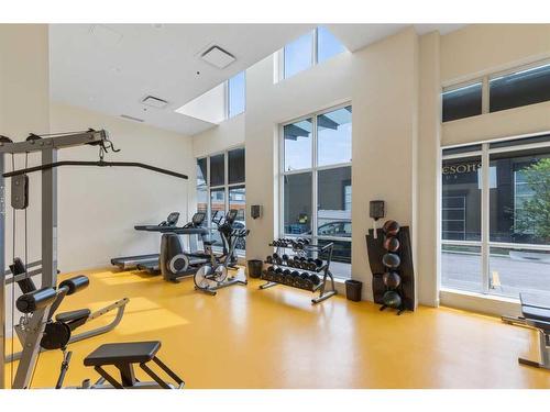 708-3820 Brentwood Road Nw, Calgary, AB - Indoor Photo Showing Gym Room