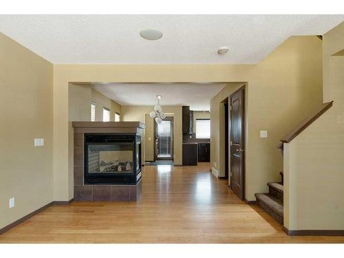 167 89 Street Sw, Calgary, AB - Indoor Photo Showing Living Room With Fireplace