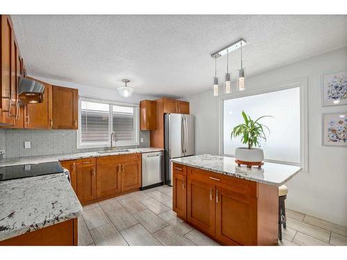 715 Canterbury Drive Sw, Calgary, AB - Indoor Photo Showing Kitchen With Stainless Steel Kitchen